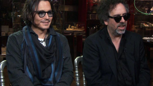 Web Extra: Johnny Depp and Tim Burton on the Sex scene in Dark Shadows: Insane  