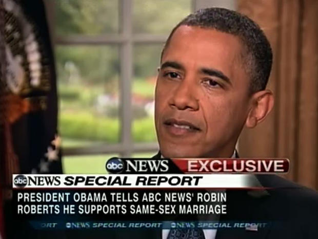 Obama announces support for same-sex marriage 