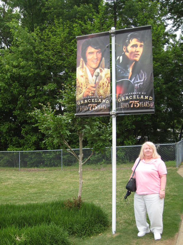 Mom and Elvis 