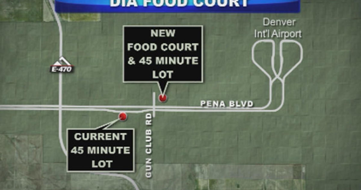 DIA Wait Parking Lot Could Get Food Court CBS Colorado