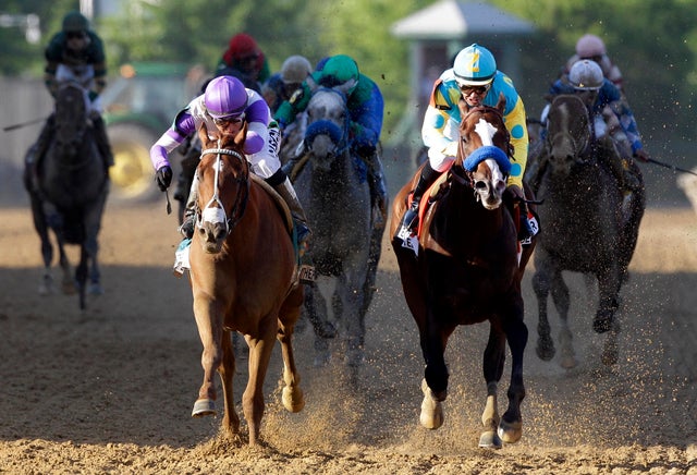 I'll Have Another leads  