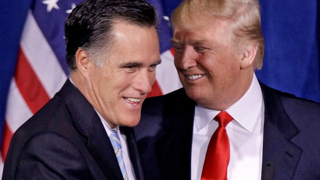 Romney clinches nomination and raises big money with Trump 