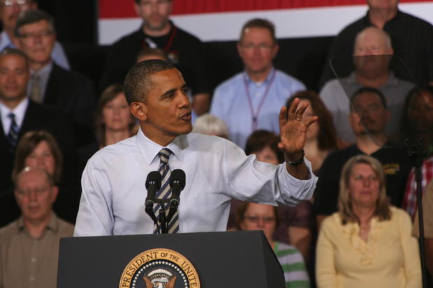 President Obama Visits Honeywell 