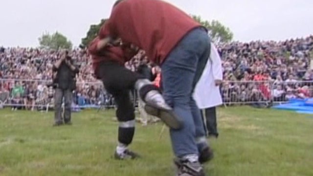 Shin kicking takes center stage at Cotswold Olimpicks 