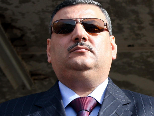 Then-Syrian Agriculture Minister Riad Hijab is seen Nov. 24, 2008, in Quneitra, Syria. 