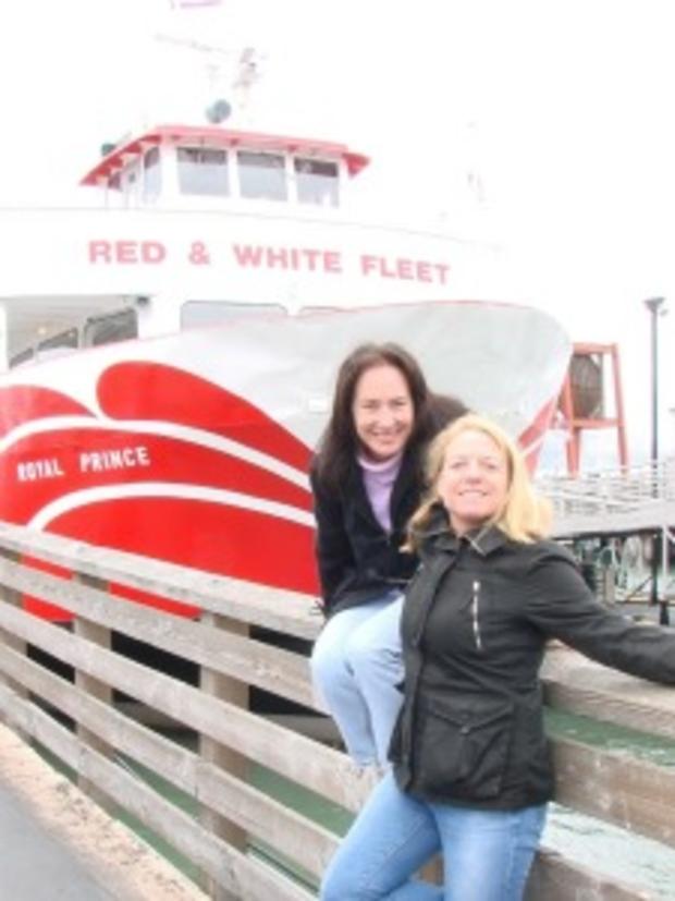 Red &amp; White fleet with the writer, Cindy Warner 