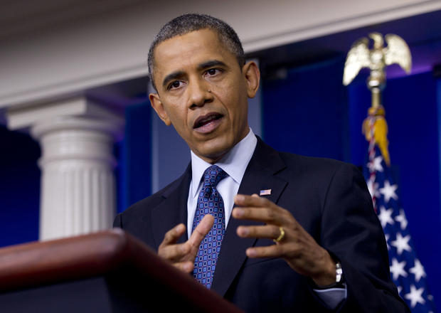 President Barack Obama talks about the economy 
