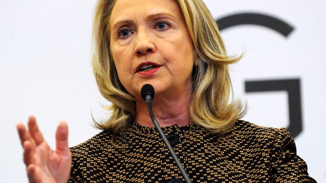 U.S. Secretary of State Hillary Clinton speaks during a press conference in Istanbul June 7, 2012. 
