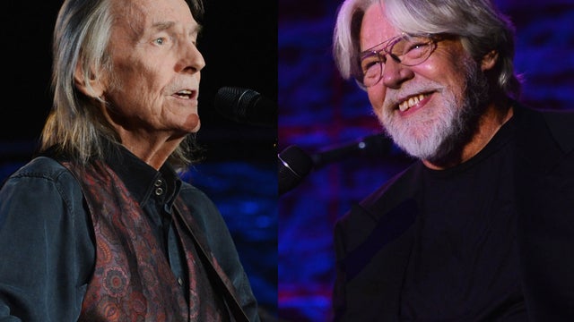 Gordon Lightfoot, left, and Bob Seger at 43rd annual Songwriters Hall of Fame inductions Monday night in New York 