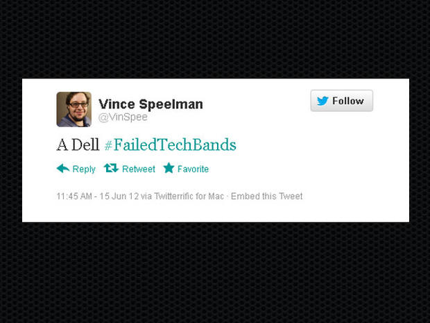 Hilarious Failed Tech Band names on Twitter 