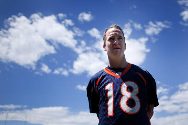 Denver Broncos Peyton Manning Clouds 