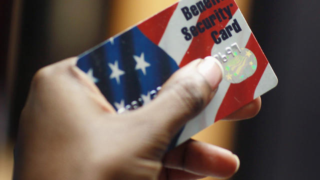 Federal food stamps card 