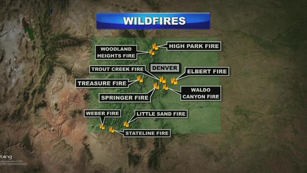 All Wildfires Map 