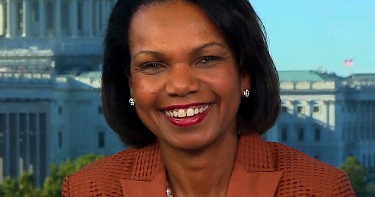 Condoleezza Rice says 