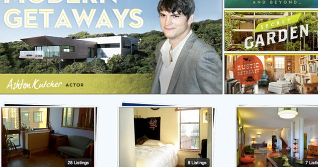 Airbnb redesign includes Ashton Kutcher's vacation wish list CBS News