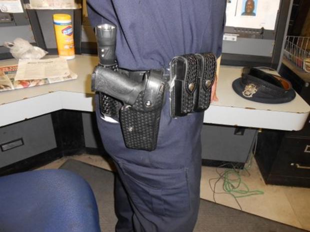 DPD-issued on-duty holster 