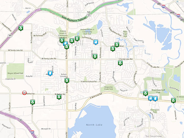 Coppell Crime Map 