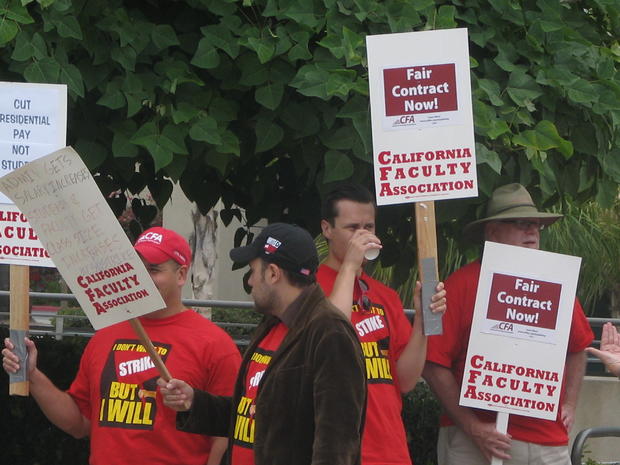 CSU Trustees protest 