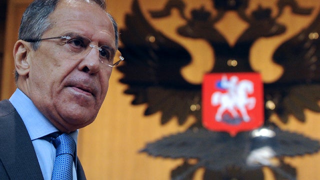 Russian Foreign Minister Sergei Lavrov attends a press conference in Moscow July 16, 2012. 