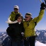 Gabby Giffords climbs the French Alps 