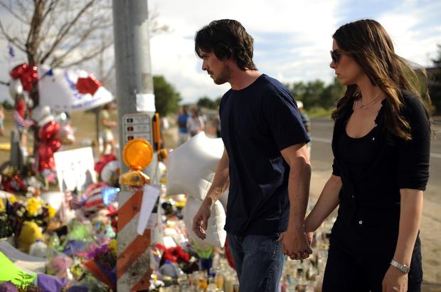 Christian Bale Visits Colorado Shooting Victims 