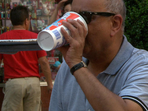 Under the NYC proposal, sugary drinks could not be served in containers larger than 16 ounces. 