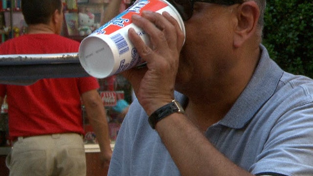 Under the NYC proposal, sugary drinks could not be served in containers larger than 16 ounces. 