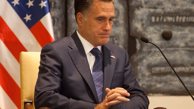 Romney backs Israel in opposing Iran's nuclear armament 