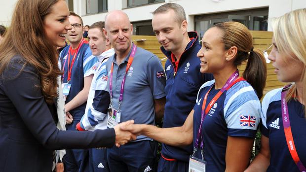 Royals visit the Olympic Village  