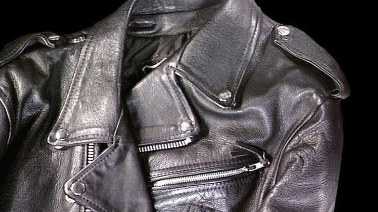 Leather jacket an iconic, 