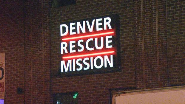 Denver Rescue Mission Sign 