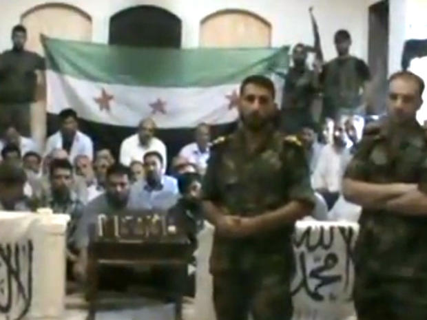 Syrian rebels guard Iranian hostages 