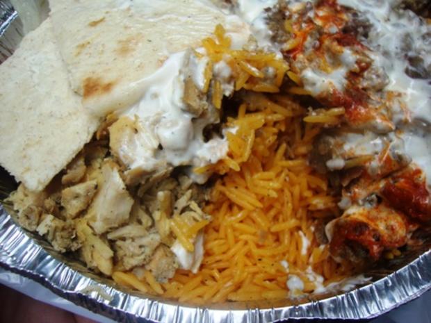 Classic Combo From The 53rd &amp; 6th Halal Cart 