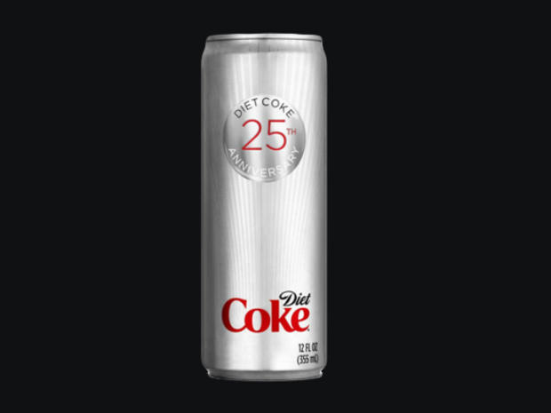 Diet Coke 25th Anniversary sleek can 