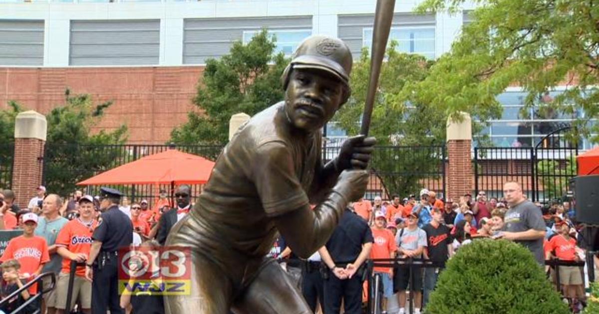 Orioles Unveil Bronze Statue Of Hall Of Famer Eddie Murray - CBS Baltimore