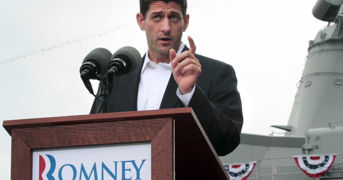Romney aide: Ryan will focus on Iowa - CBS News