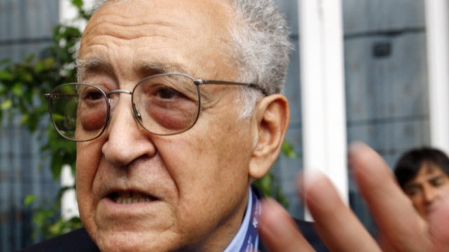 The 78-year-old  Lakhdar Brahimi has worked in several high-profile positions at the U.N., gaining a reputation as a tough, independent negotiator as envoy to Afghanistan, Iraq and Haiti. He helped negotiate the end of Lebanon's civil war. 