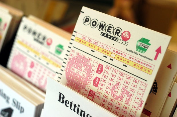 Powerball lottery ticket 