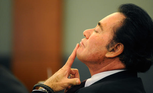 Entertainer Wayne Newton appears during a court hearing at the Clark County Regional Justice Center on Aug. 1, 2012, in Las Vegas.  
