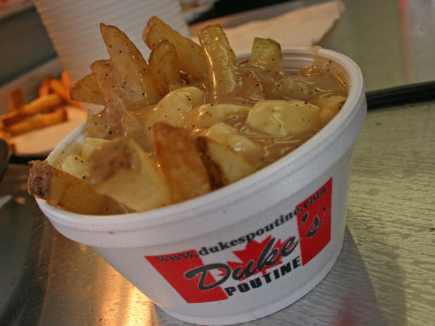 To Get Poutine -- Fries With Gravy &amp; Cheese Curds 