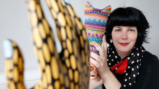 Priscilla Sutton turns "pre-loved limbs" into artwork 