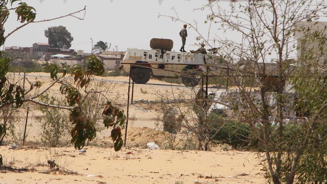 Egyptian border guards 