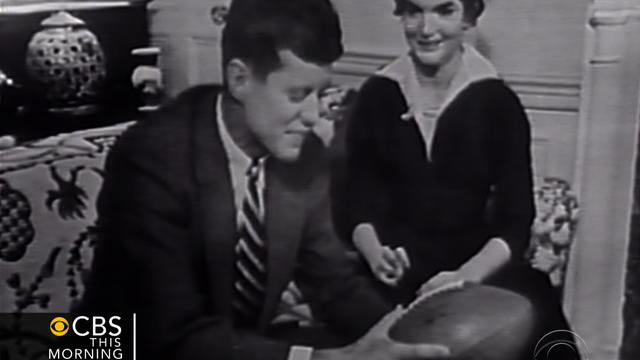 John F. Kennedy and Jackie Kennedy 