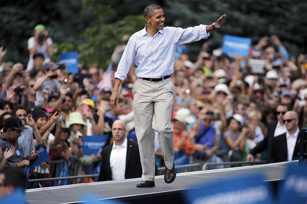 President Barack Obama in Boulder In 2012 