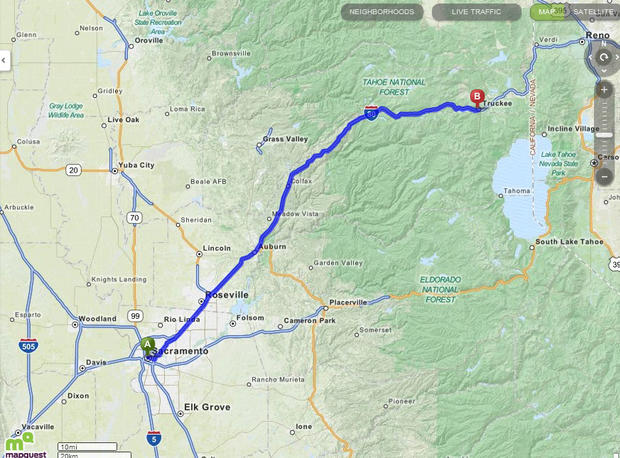 map donner trail 