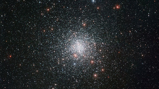 A new image from ESO's La Silla Observatory in Chile shows the spectacular globular star cluster Messier 4, which includes a star that appears strangely youthful. 