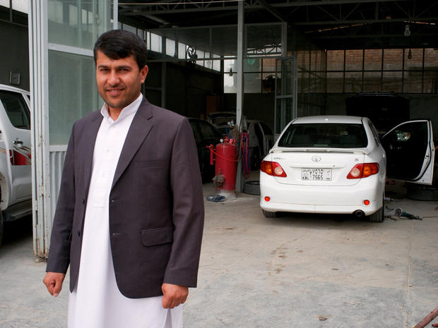 Afghan businessman Muqim Jamshady 