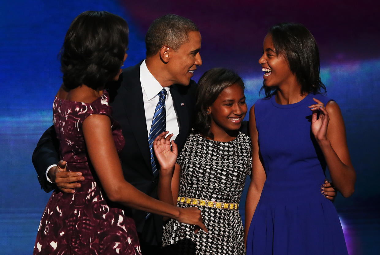 Michelle Obama with parents