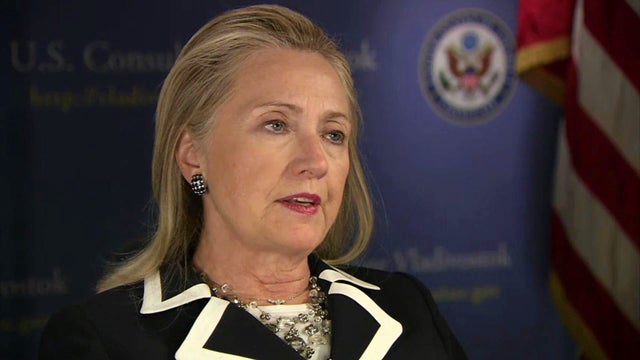 Clinton: Syria's chemical weapons are of special concern 