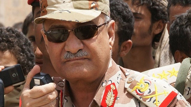 Yemeni Defense Minister General Mohammed Nasser Ahmed 